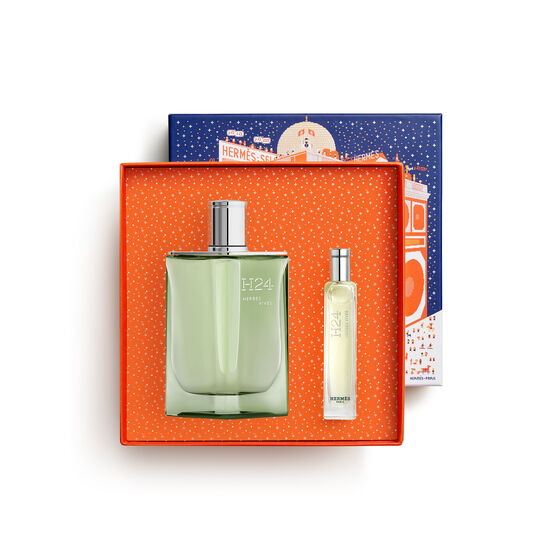 Kit Coffret Hermès H24 Herbes Vives Masculino Eau de Parfum